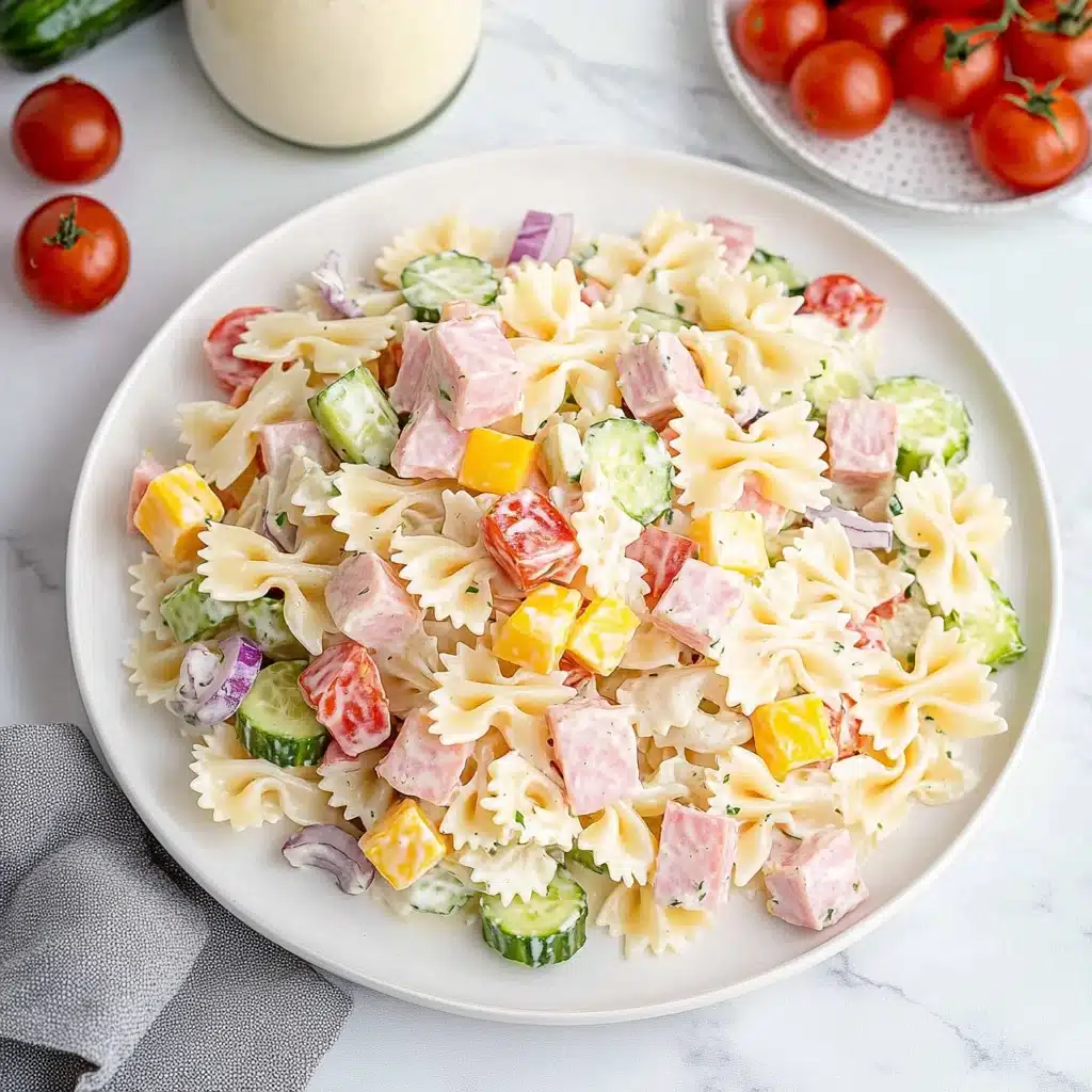 Creamy Pasta Salad Recipe - Recipe Image
