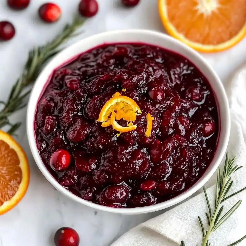 Cranberry Sauce Recipe - Recipe Image