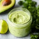 Avocado Cilantro Crema Recipe