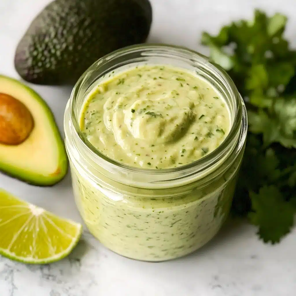 Avocado Cilantro Crema Recipe - Recipe Image