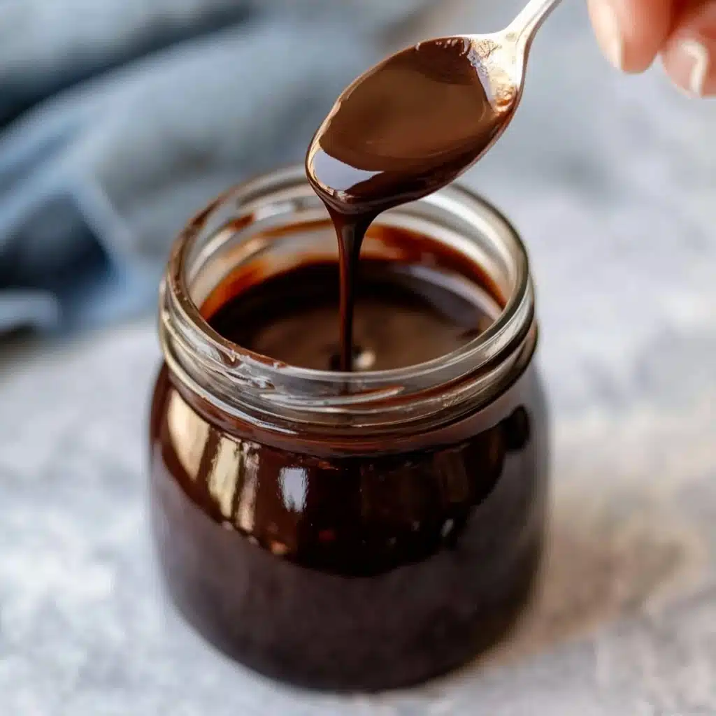Homemade Chocolate Sauce Recipe - Recipe Image