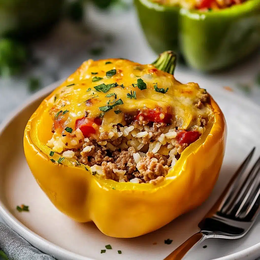 Air Fryer Stuffed Peppers Recipe - Recipe Image
