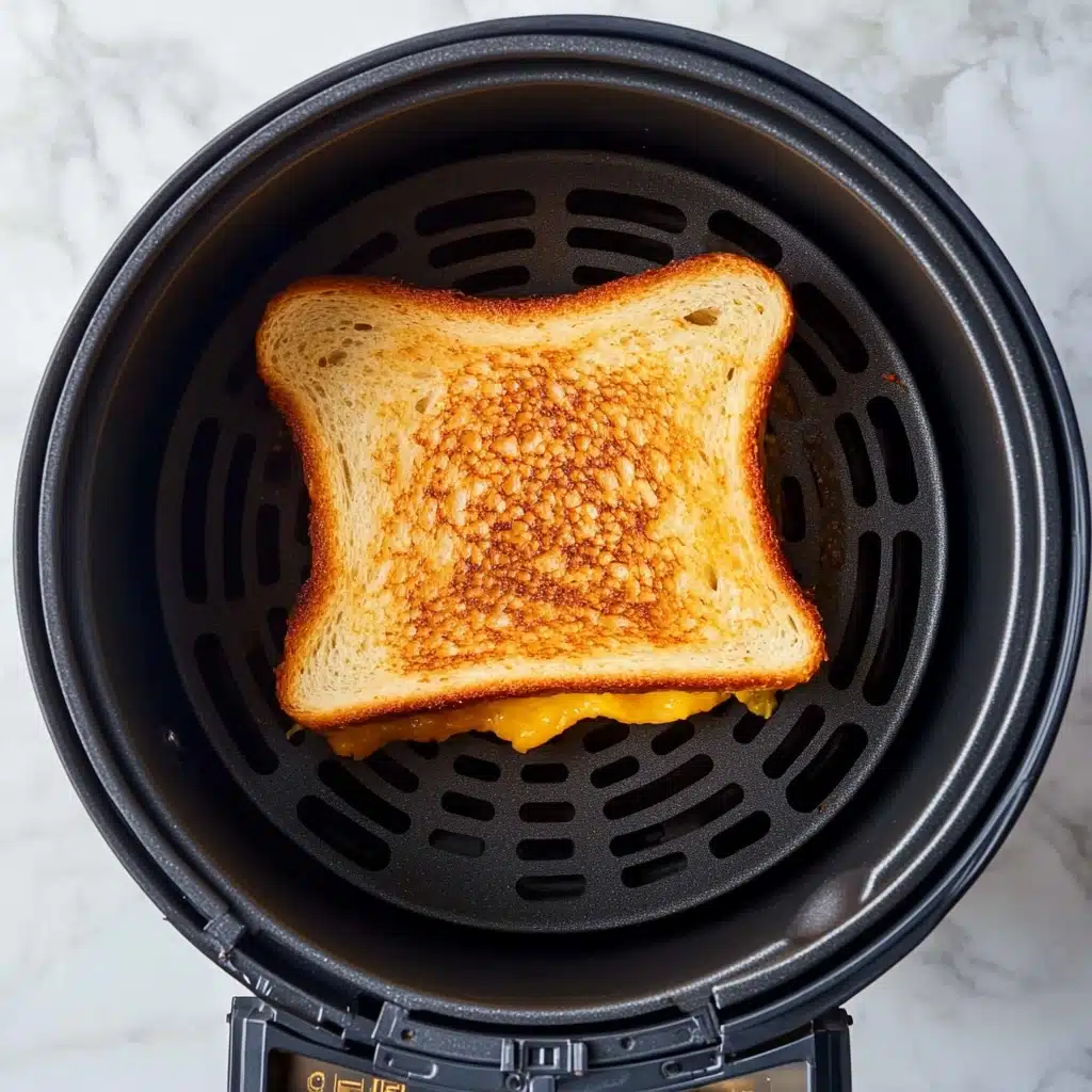 Perfect Air Fryer Grilled Cheese Recipe - Recipe Image