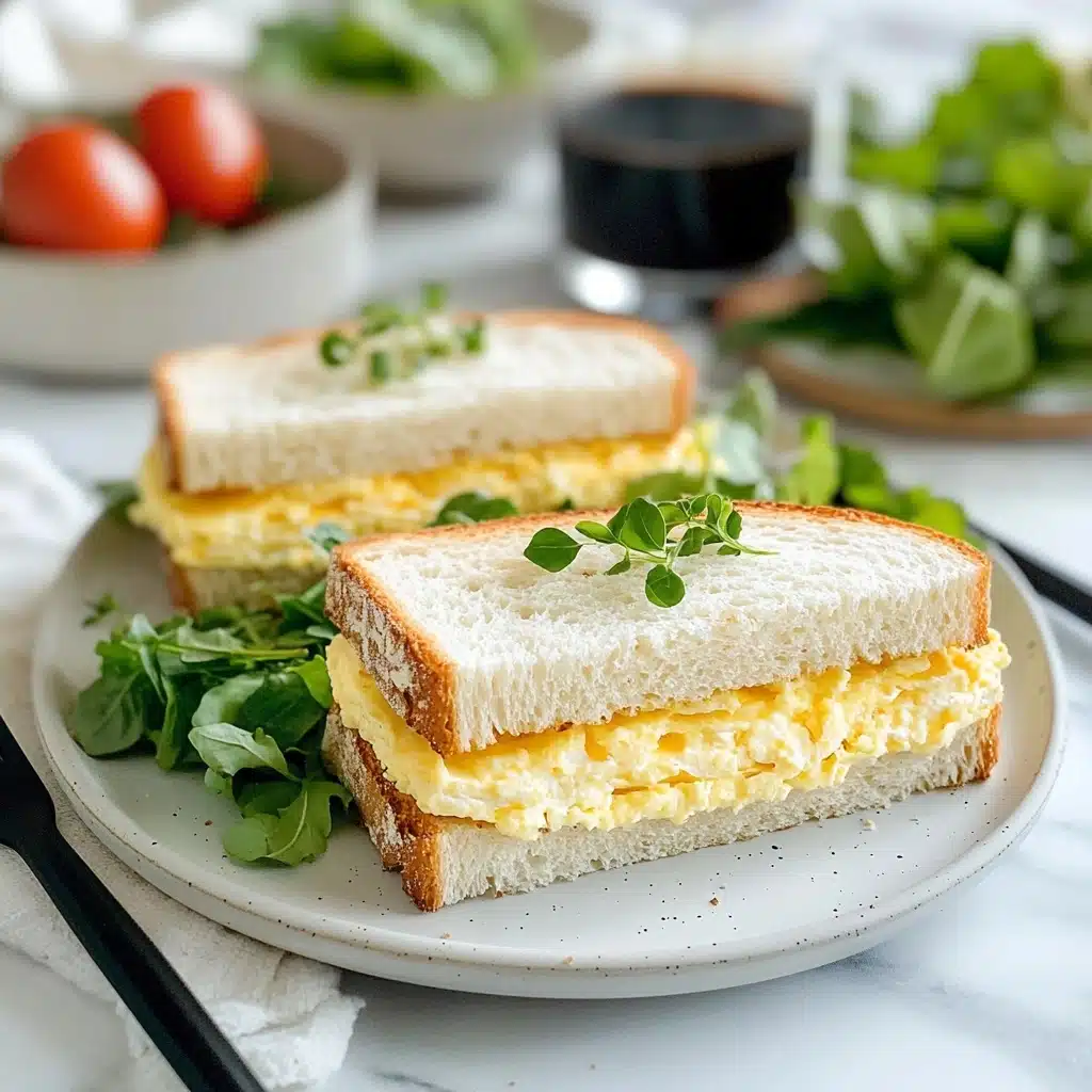 Japanese Egg Sandwich (Tamago Sando) Recipe - Recipe Image