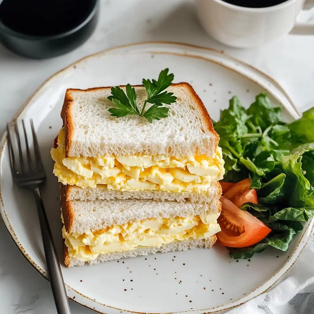 Japanese Egg Sandwich (Tamago Sando) Recipe - Recipe Image