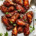 Sticky Gochujang Chicken Wings Recipe