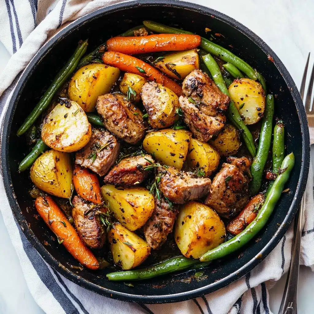 Slow Cooker Brown Sugar Balsamic Chicken and Vegetables Recipe - Recipe Image