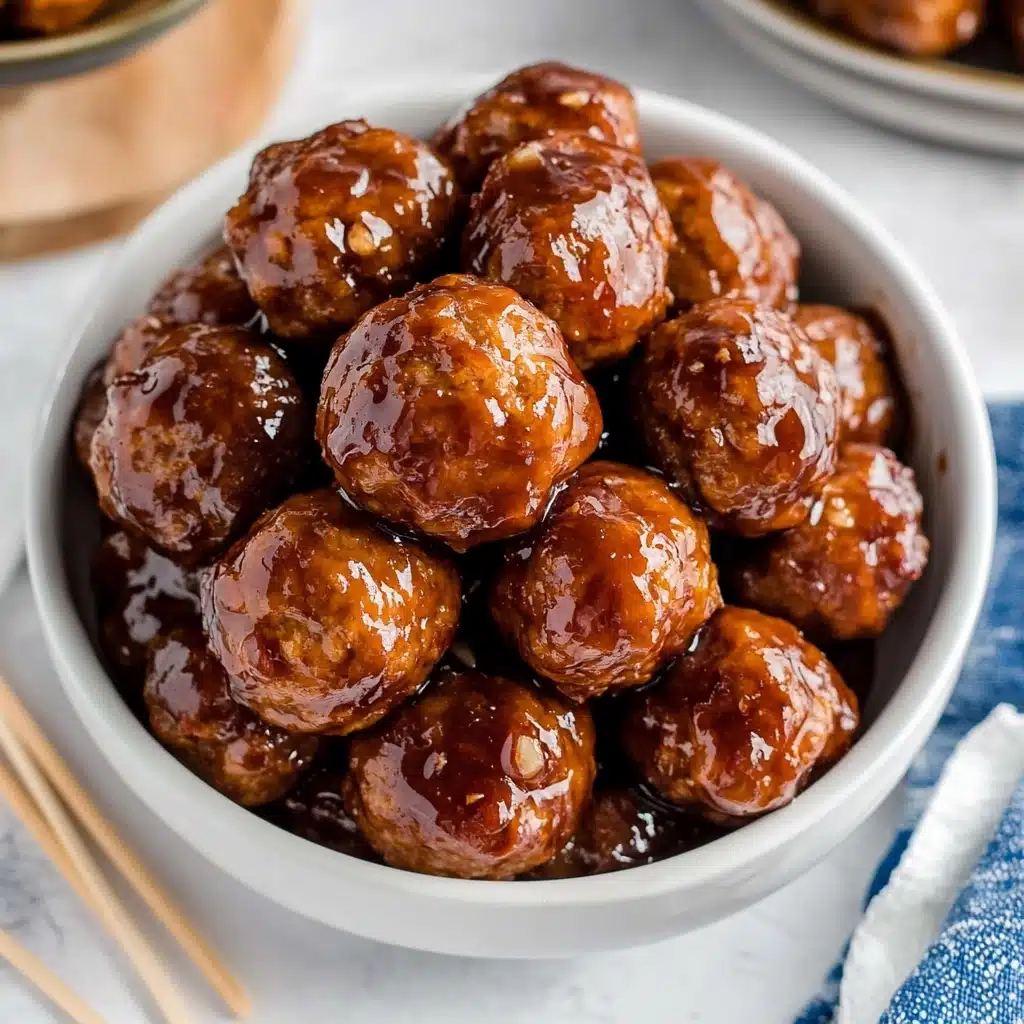 Slow Cooker Barbecue Meatballs Recipe - Recipe Image