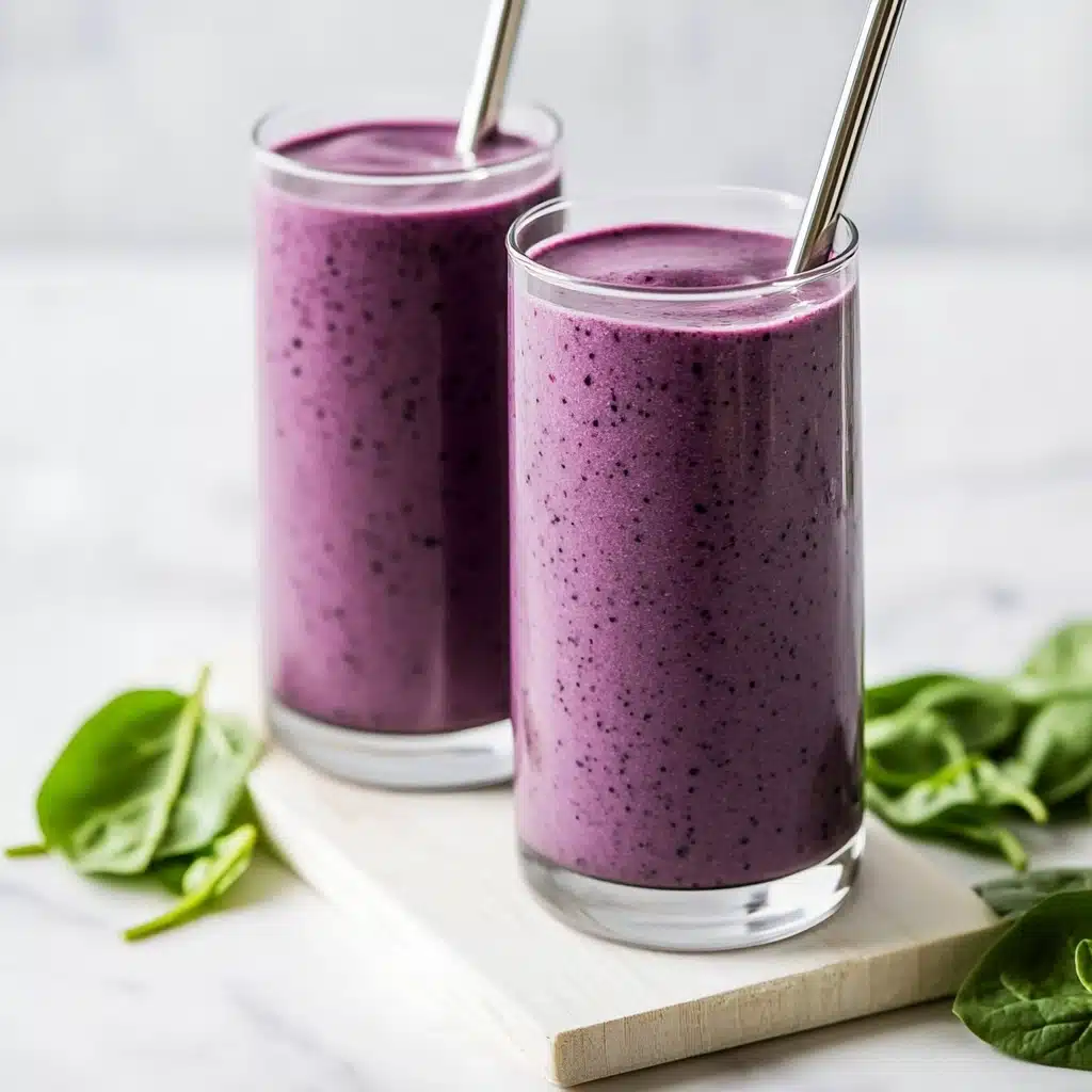 Berry Almond Butter Smoothies Recipe - Recipe Image