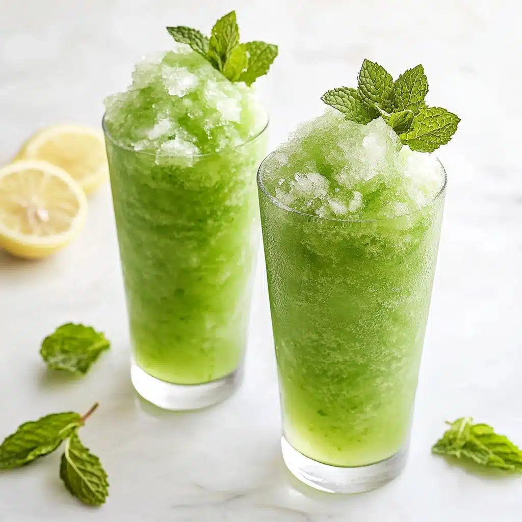 Mint Lemonade Slush Recipe - Recipe Image