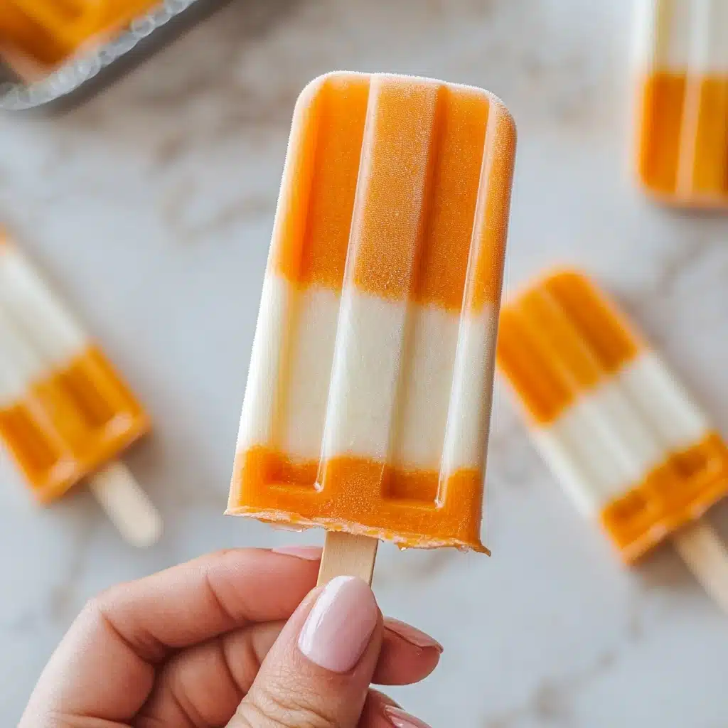 3-Ingredient Healthy Peach Creamsicles Recipe - Recipe Image