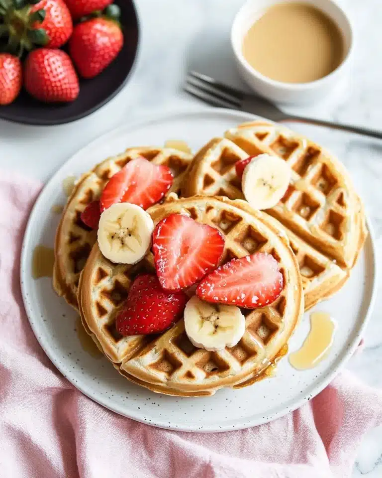 High Protein Waffles Recipe