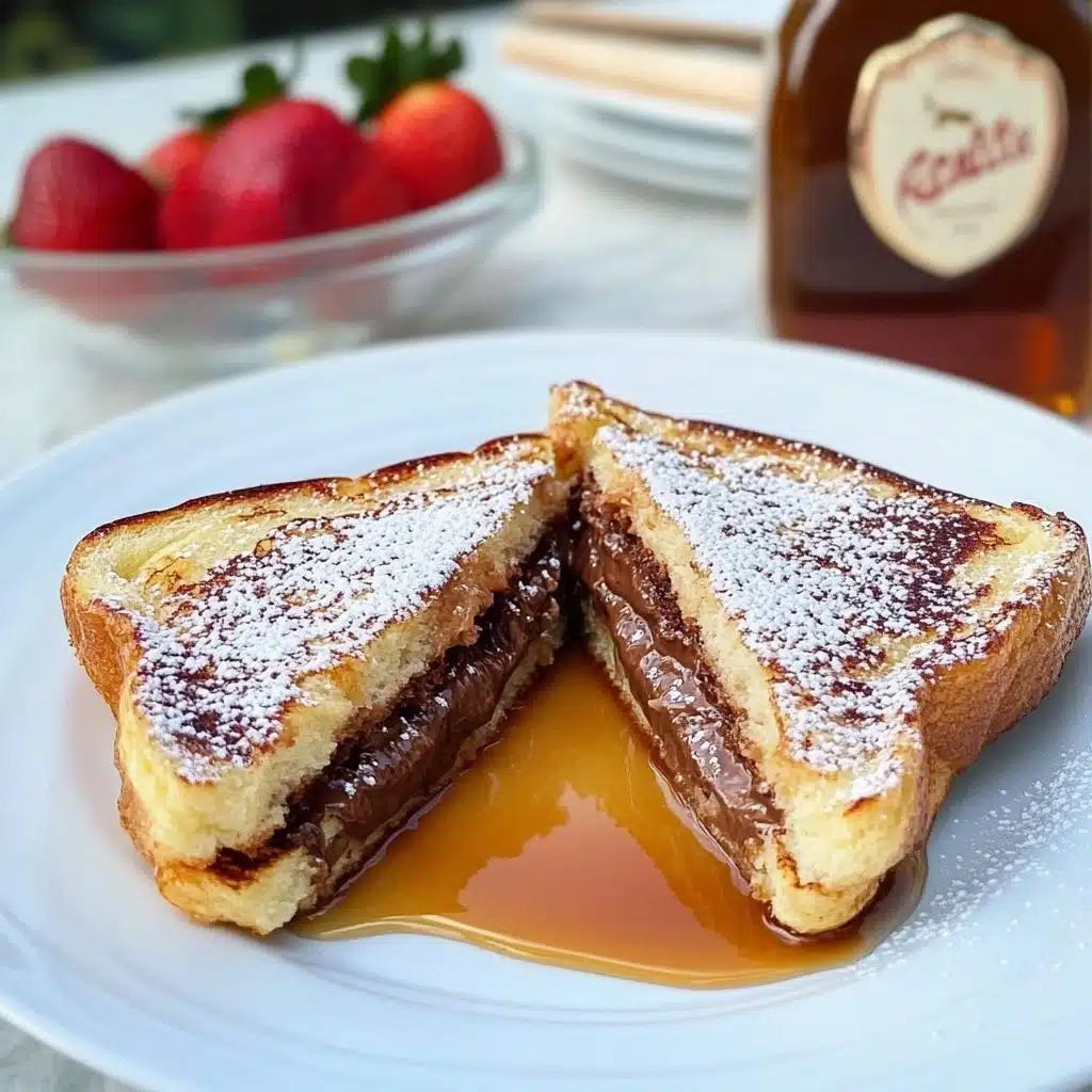 Nutella Stuffed French Toast Recipe - Recipe Image