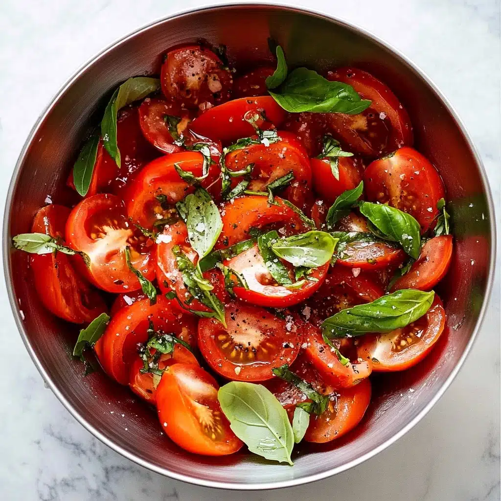 My Favourite Tomato Salad Recipe - Recipe Image