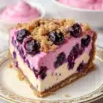 Blueberry Crumble Cheesecake Recipe