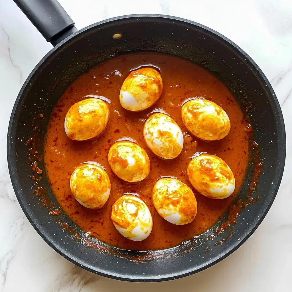 Spicy Gochujang Eggs Recipe - Recipe Image