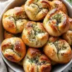 Easy Garlic Rosemary Focaccia Muffins Recipe