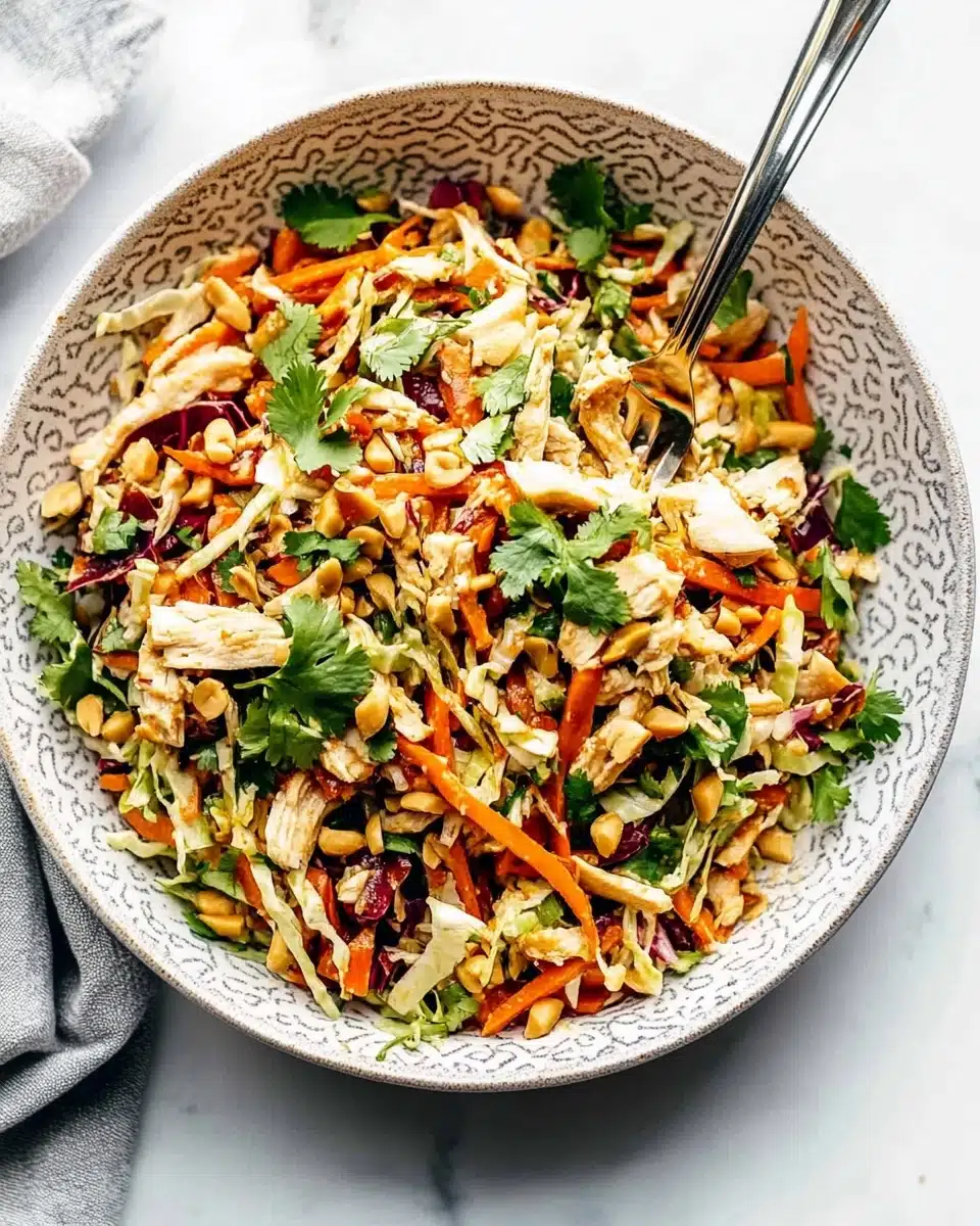 Chopped Thai-Inspired Chicken Salad Recipe