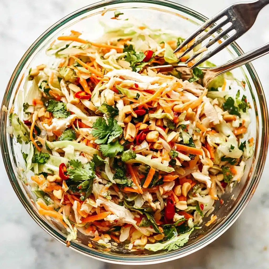 Chopped Thai-Inspired Chicken Salad Recipe - Recipe Image
