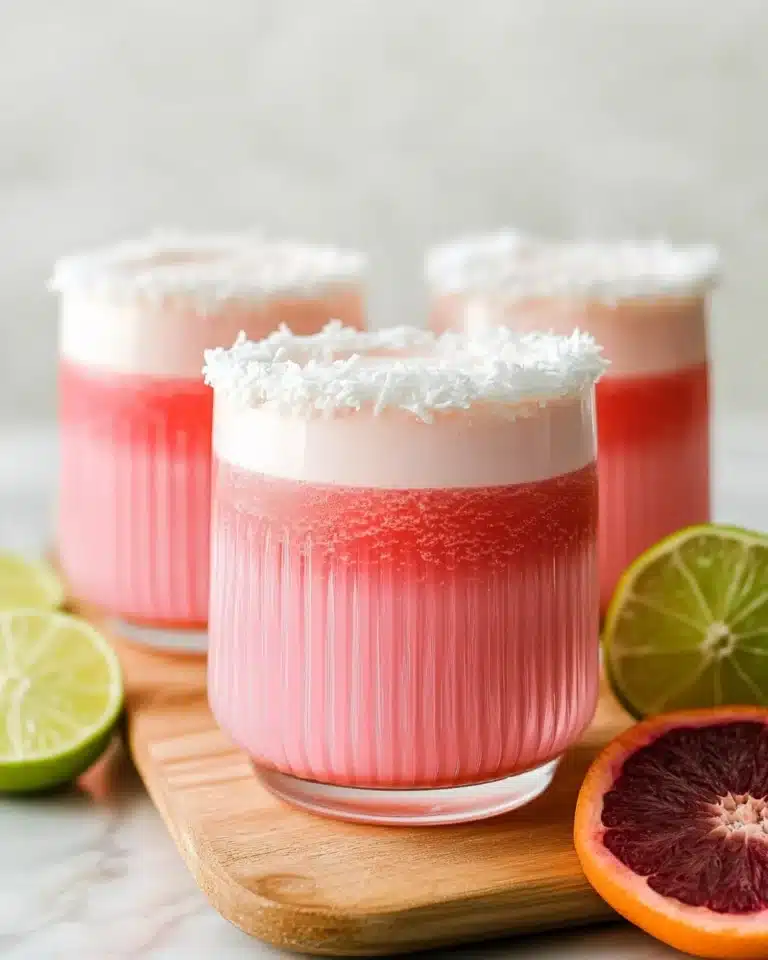 Creamy Blood Orange Mocktail Recipe