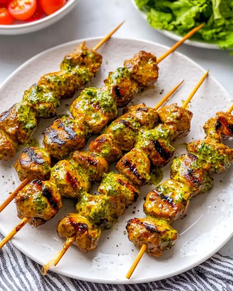 Air Fryer Old Bay Chicken Skewers Recipe