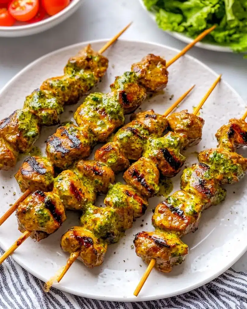 Air Fryer Old Bay Chicken Skewers Recipe
