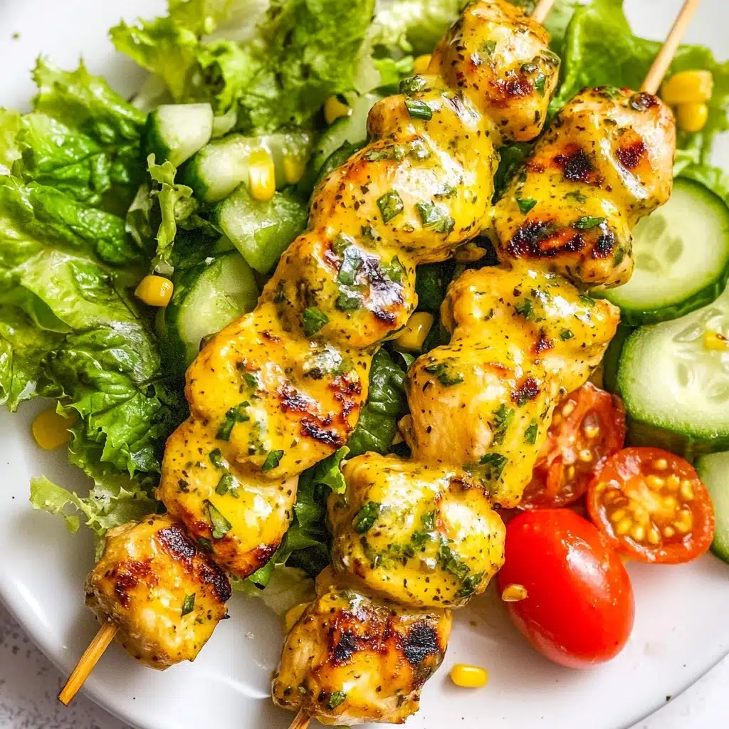 Air Fryer Old Bay Chicken Skewers Recipe - Recipe Image