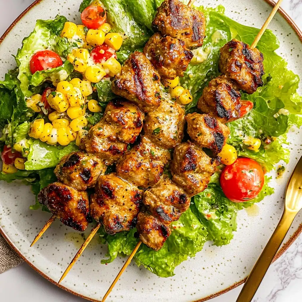 Air Fryer Old Bay Chicken Skewers Recipe - Recipe Image