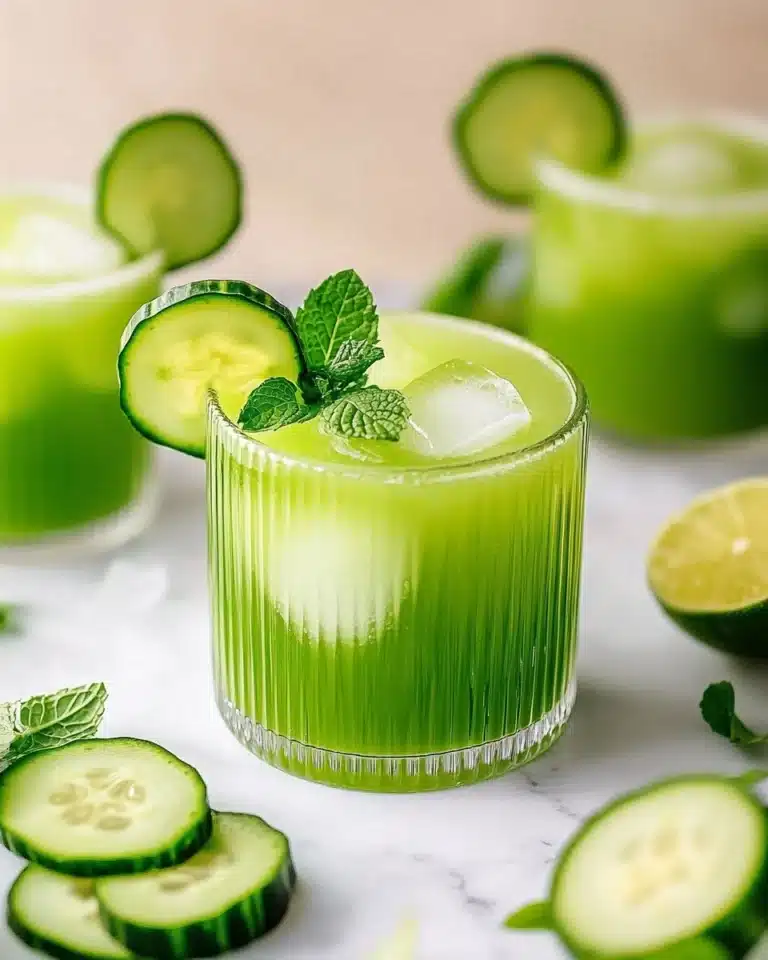 Cucumber Lime Agua Fresca Recipe