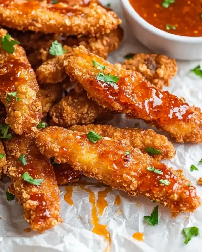 Hot Honey Air Fryer Chicken Tenders Recipe