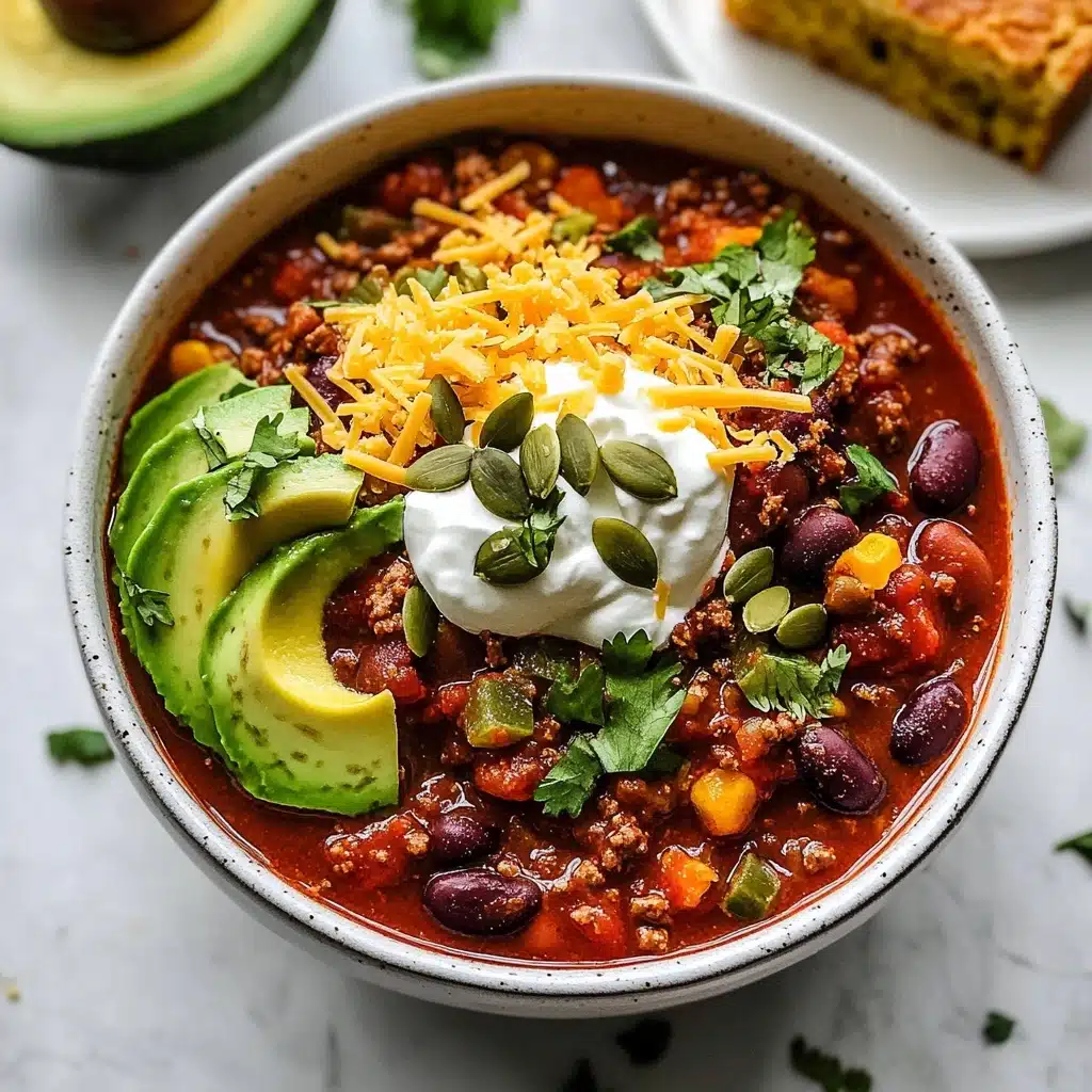 Slow Cooker Sweet Potato Black Bean Chili Recipe - Recipe Image