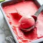 Easy Watermelon Sorbet Recipe