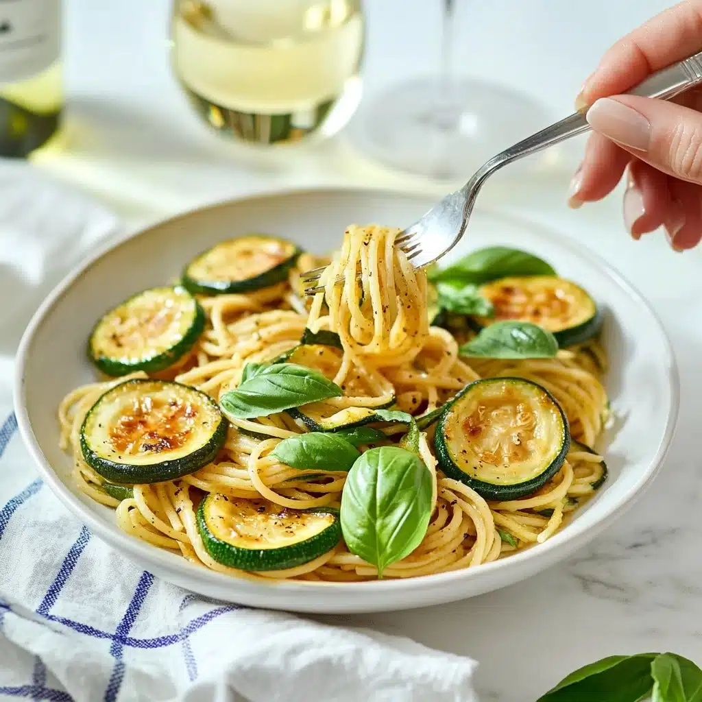 Amalfi Zucchini Pasta Recipe - Recipe Image