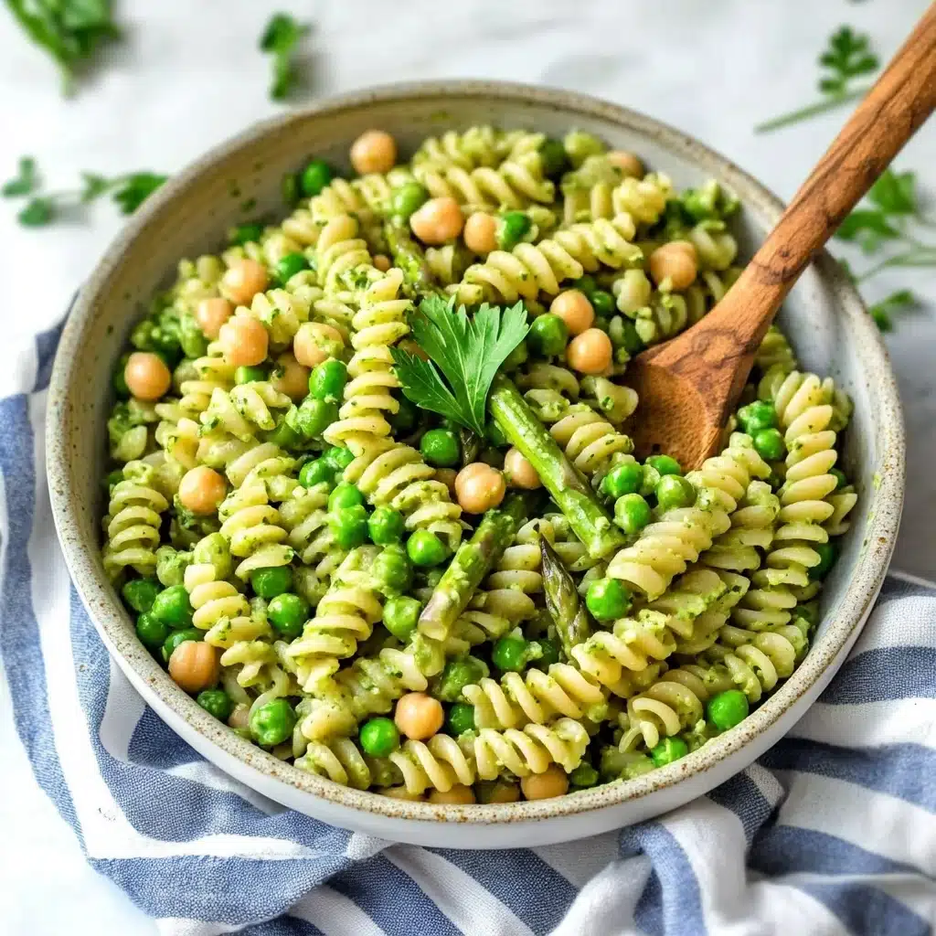 Green Goddess Pasta Salad Recipe - Recipe Image