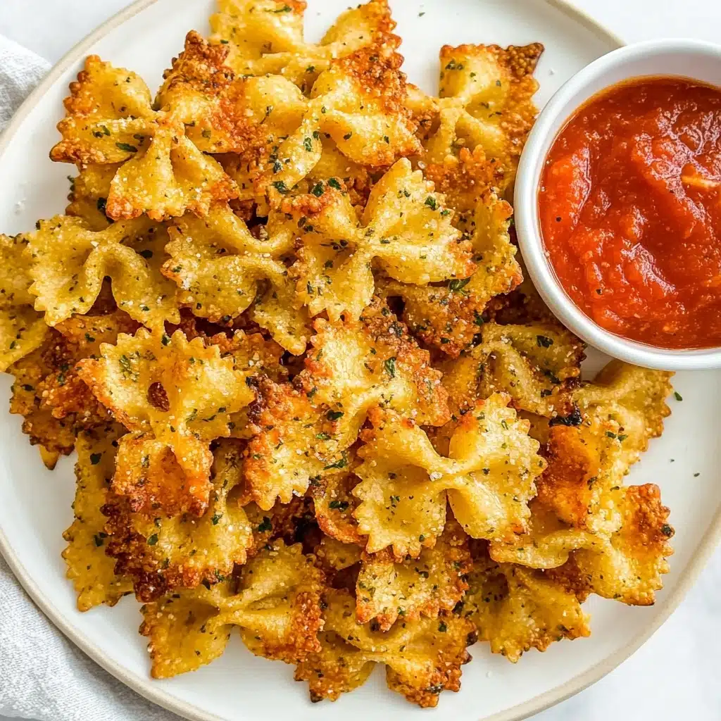 Pasta Chips Recipe - Recipe Image