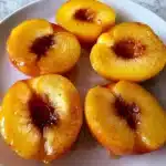 Sauteed Caramelized Peaches Recipe
