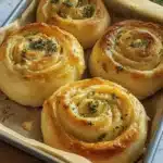 Buttery Cheese Garlic Rolls Recipe