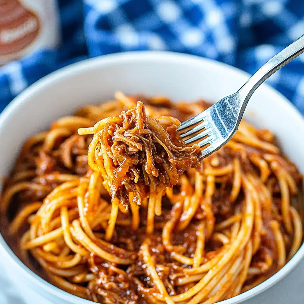 Memphis Barbecue Spaghetti Recipe - Recipe Image