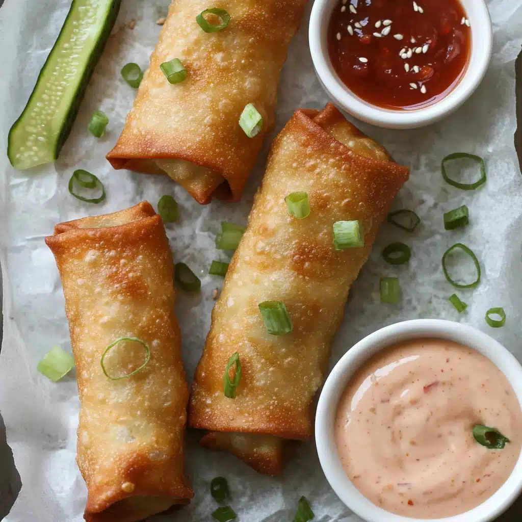 Cheeseburger Egg Rolls Recipe - Recipe Image