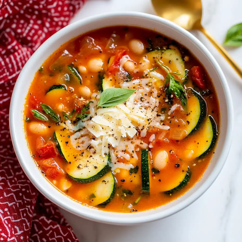 Sausage & Garden Vegetable Soup Recipe - Recipe Image