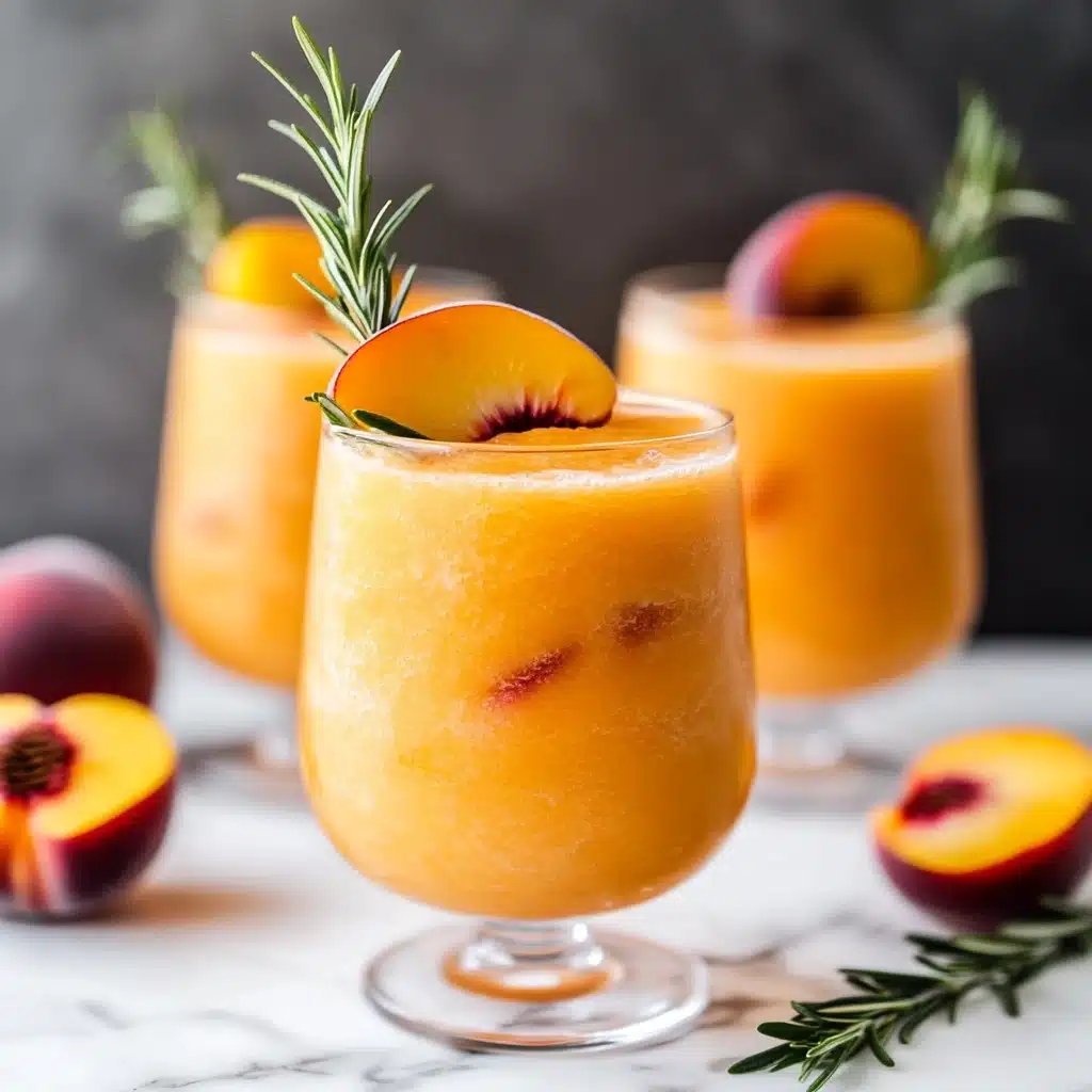 Peach Rosé Slushies Recipe - Recipe Image