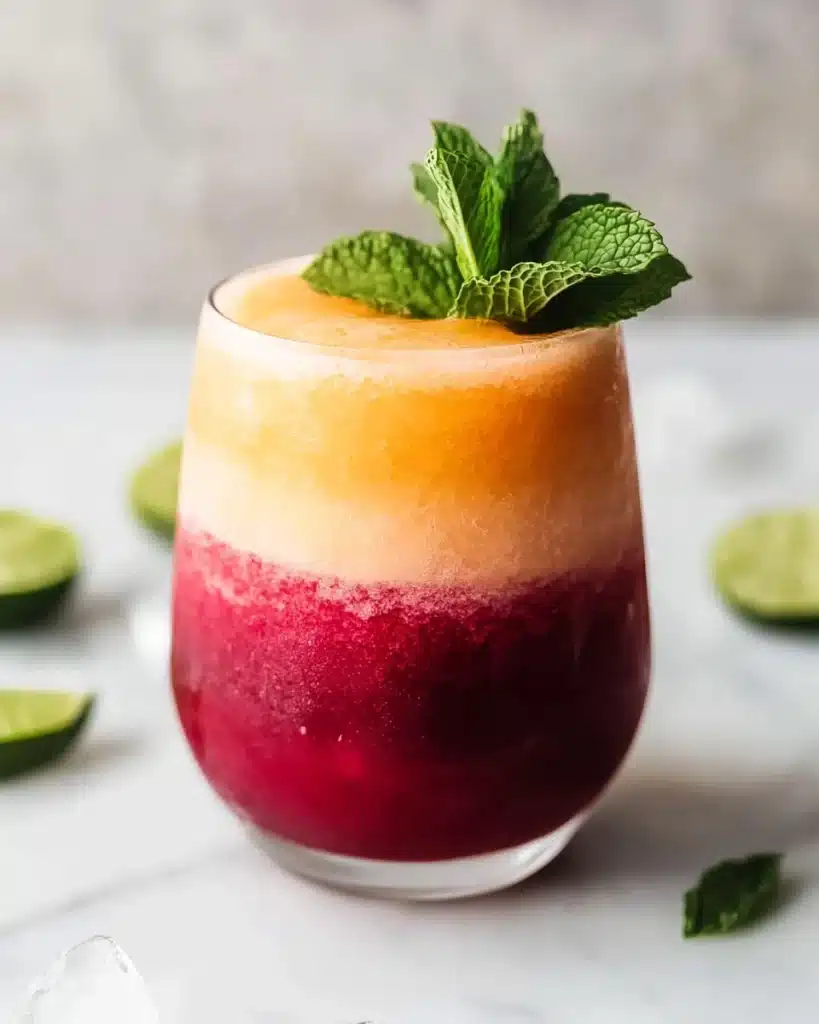 Raspberry Mango Daiquiris Recipe