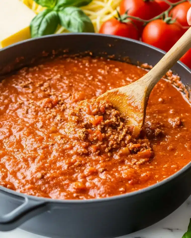 Bolognese Sauce Recipe