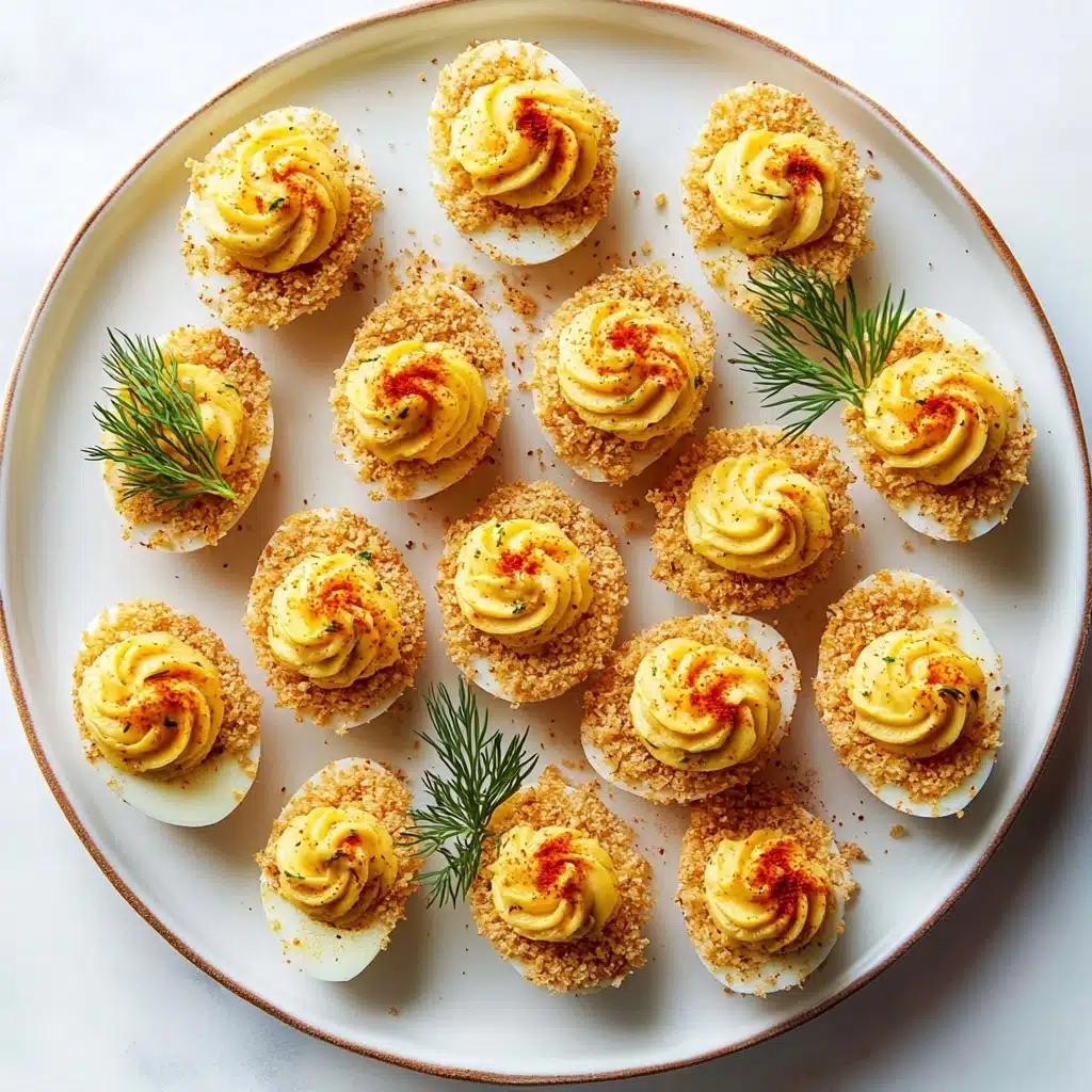 Air Fryer Deviled Eggs Recipe - Recipe Image