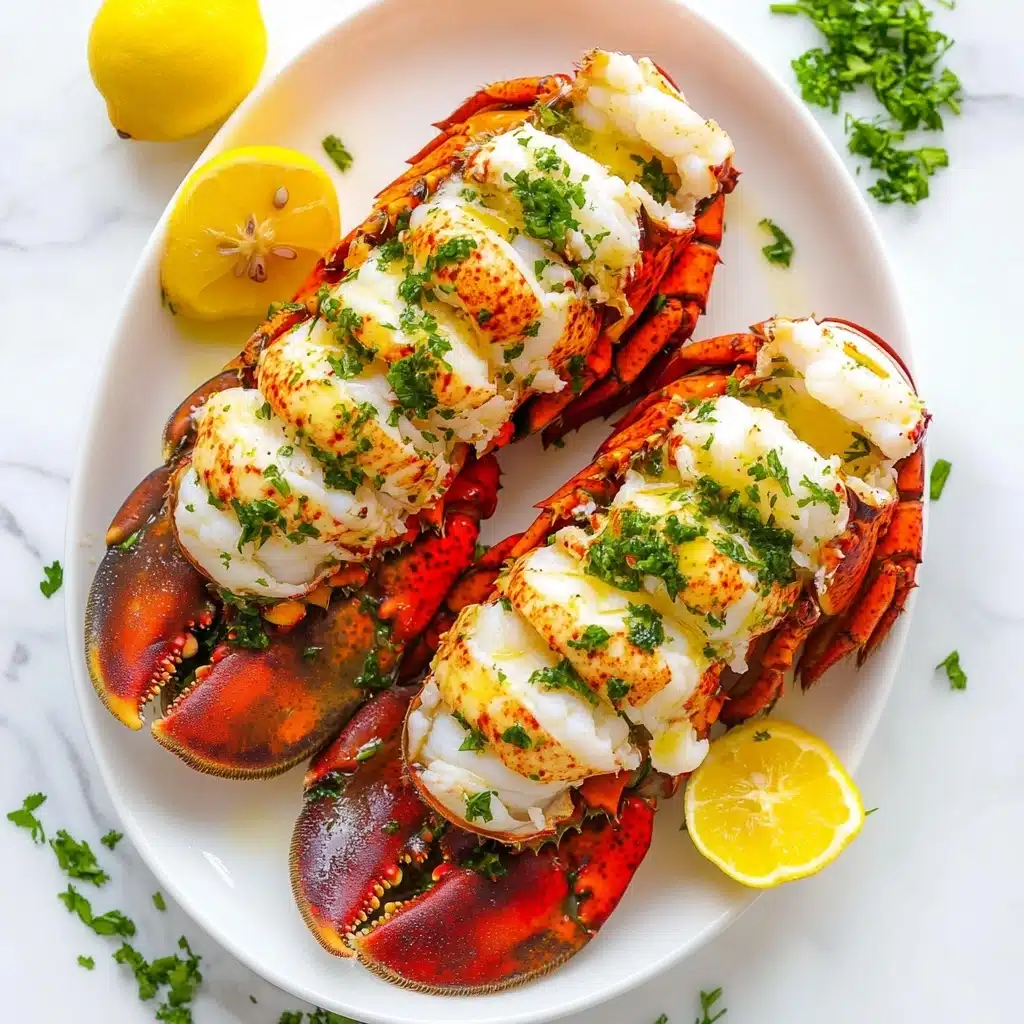 Lobster Tail Recipe with Garlic Lemon Butter Recipe - Recipe Image