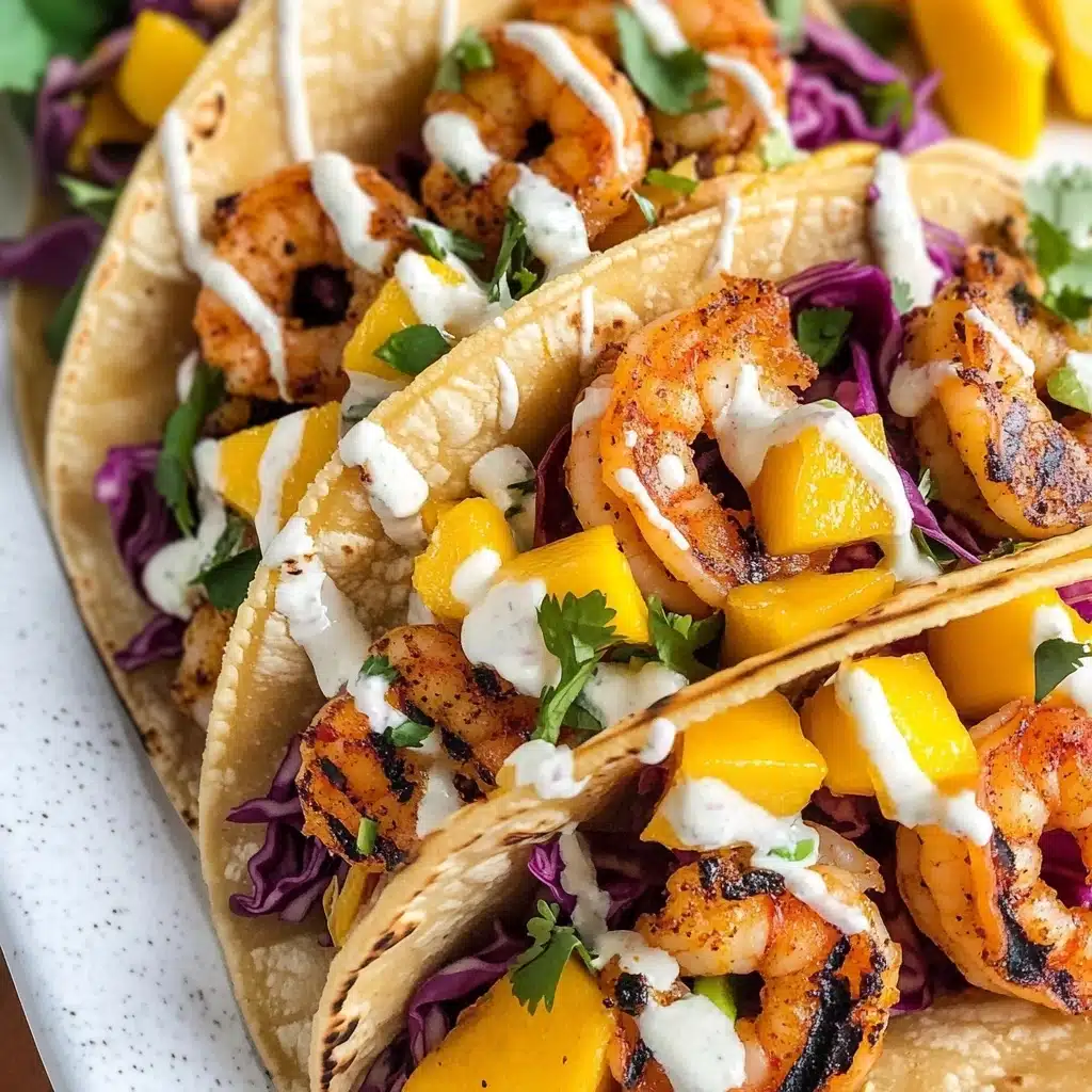 Shrimp Tacos with Mango Salsa Recipe - Recipe Image