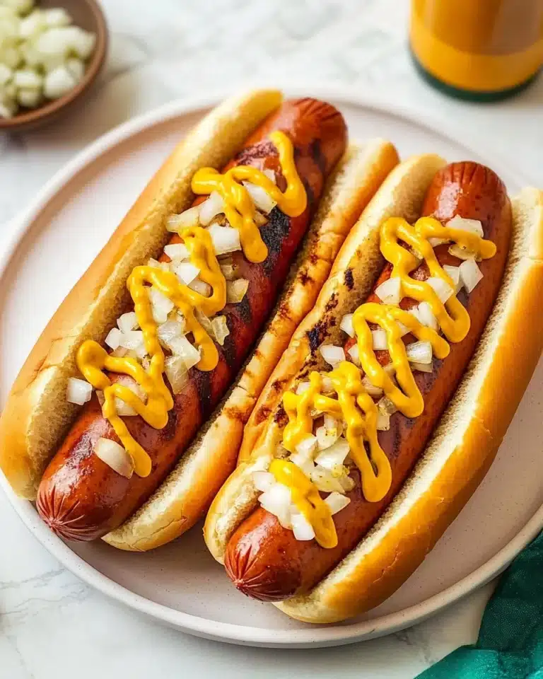 The Best Grilled Hot Dogs Recipe