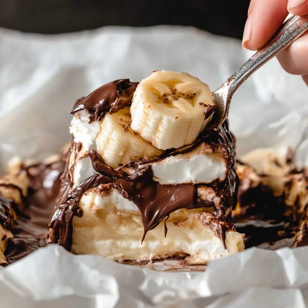 Campfire Banana Boats Dessert Recipe - Recipe Image