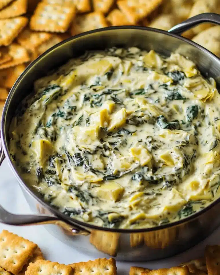 Crock Pot Spinach Artichoke Dip Recipe