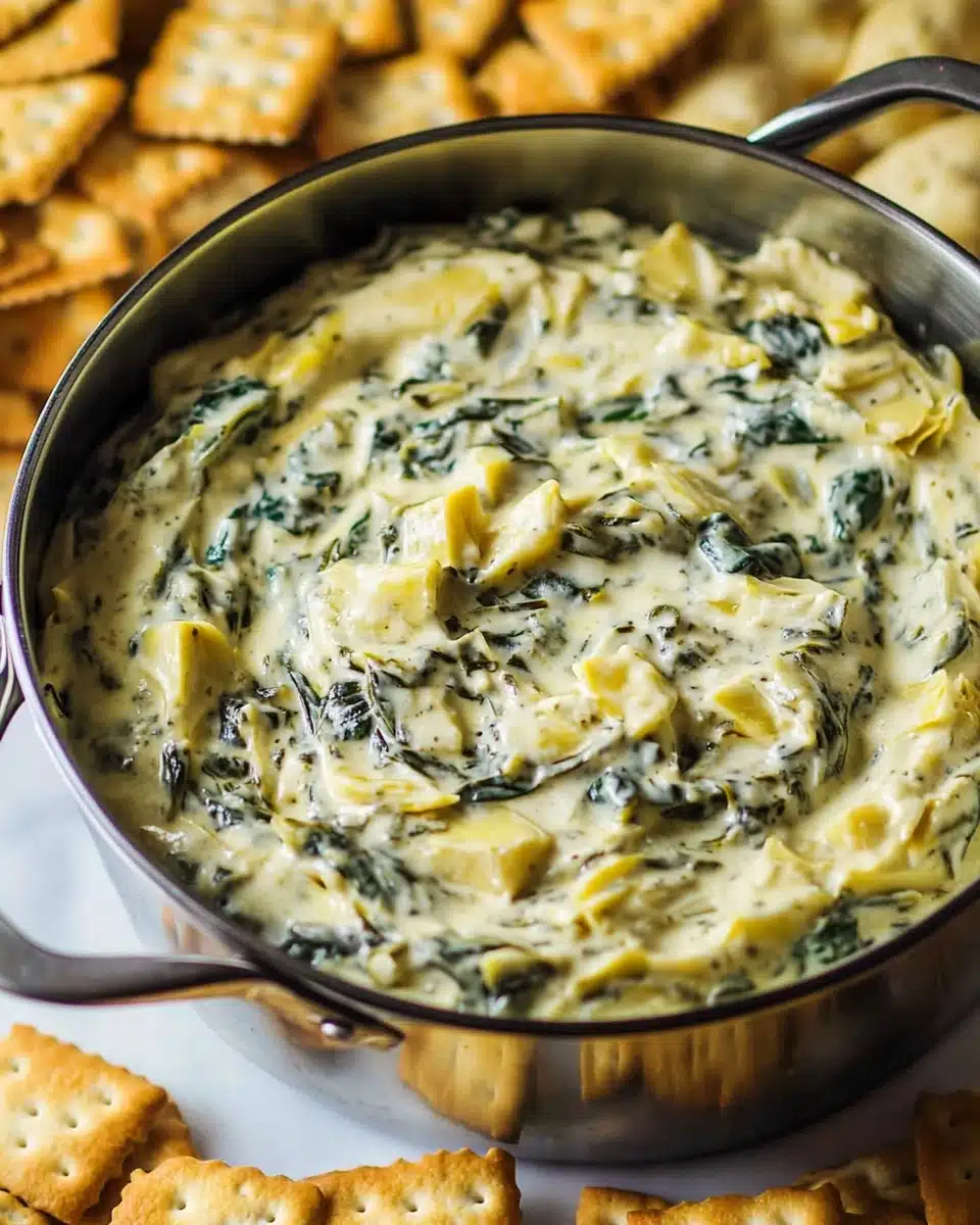 Crock Pot Spinach Artichoke Dip Recipe